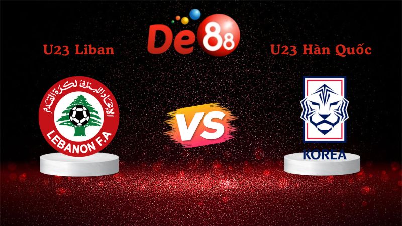 Soi kèo U23 Liban vs U23 Hàn Quốc 18h30 ngày 10/01/2026