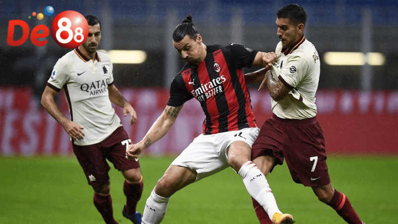 Sức mạnh và phong độ của AC Milan vs AS Roma