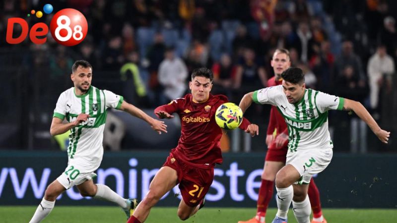 Sức mạnh và phong độ của AS Roma vs Sassuolo