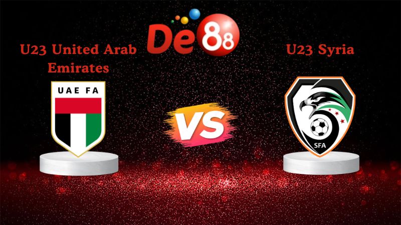Nhận định soi kèo U23 United Arab Emirates vs U23 Syria 23h30 ngày 13/01/2026