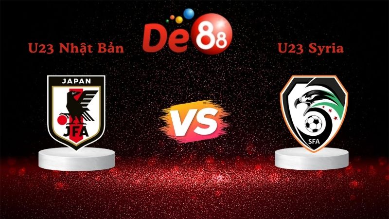 Soi kèo U23 Nhật Bản vs U23 Syria 18h30 ngày 07/01/2026