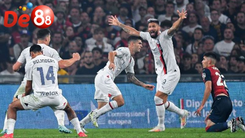 Sức mạnh và phong độ của AC Milan vs Genoa