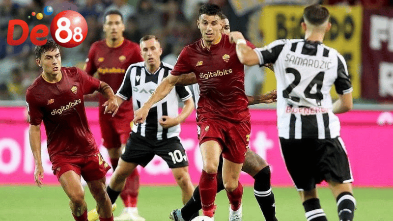 Sức mạnh và phong độ của AS Roma vs Udinese