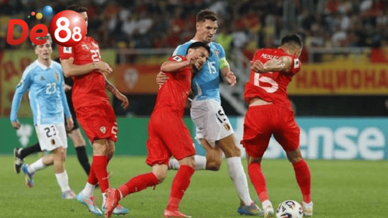 Sức mạnh và phong độ của Bỉ vs Bắc Macedonia